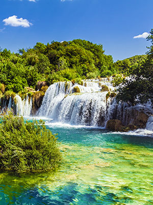 Rondje lansg Kroatische meren, Krka rivier