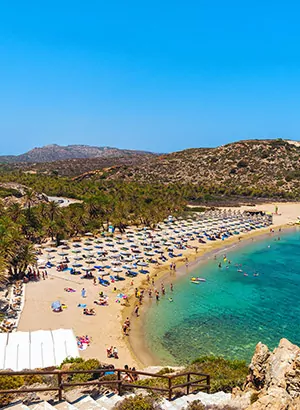 Zon in augustus: Kreta