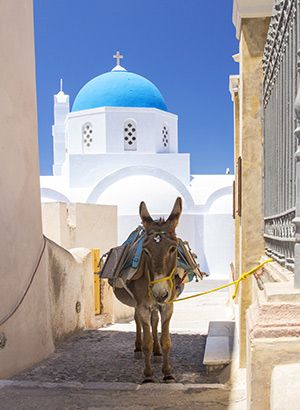 Dorpjes op Santorini, Pyrgos