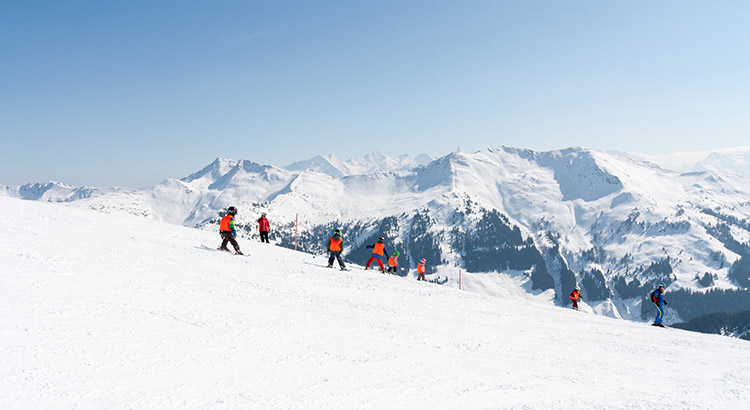 Kilometers vreten Saalbach Hinterglemm