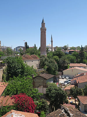 Antalya, Turkije, historisch centrum