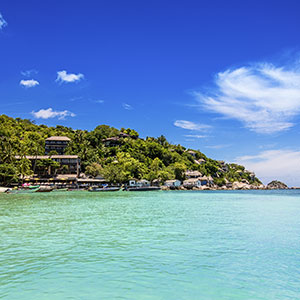 Vakantie Koh Tao, strand