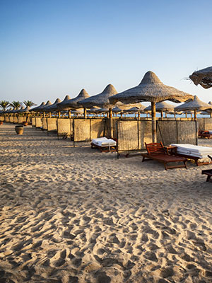 Vakantie Marsa Alam, strand