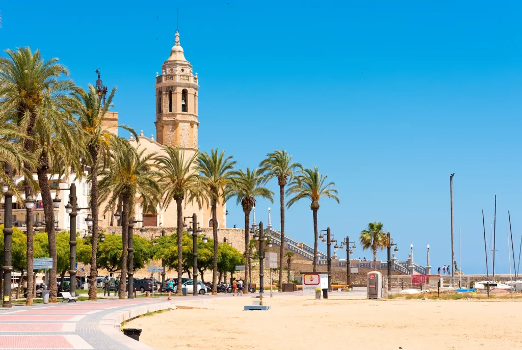 Met de auto naar Spanje, Sitges