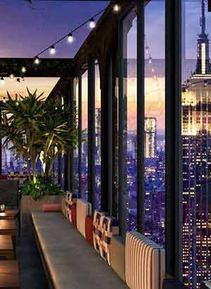 Hippe hotels New York: Hotel Moxy Times Square