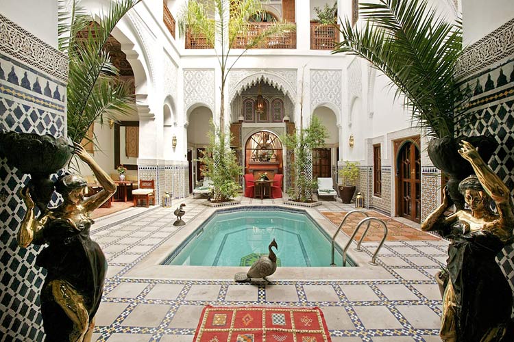Mooiste riads Marrakech: luxe