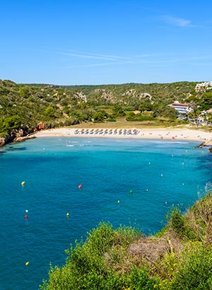 Mooiste stranden Menorca: Cala'n Porter