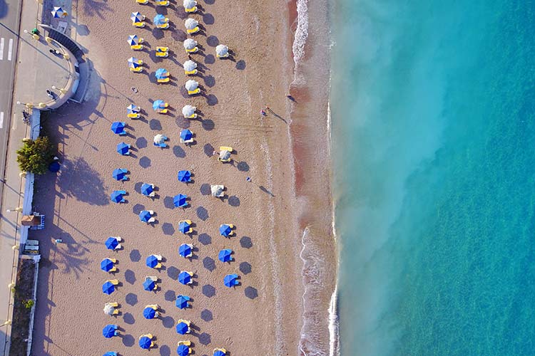 Rhodos-Stad, Elli Beach