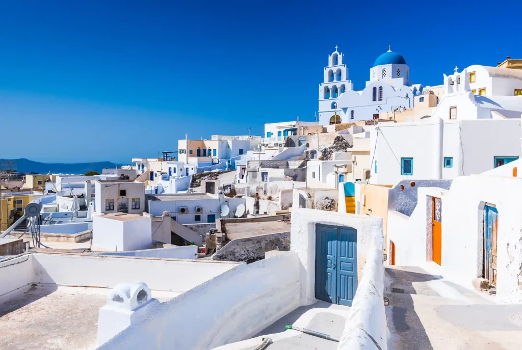Stadjes & dorpjes Santorini - Pyrgos