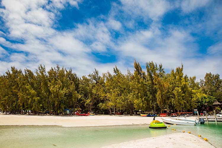 Mooiste stranden Mauritius: Île aux Cerfs