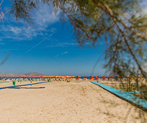 Badplaats Tigaki (Kos): strand