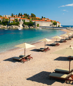 Stranden Montenegro: Sveti Stefan