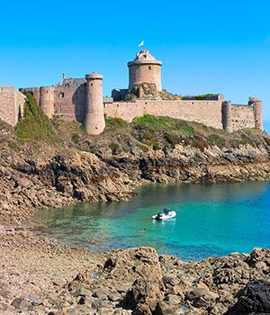 Bezienswaardigheden Bretagne, Fort la Latte