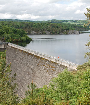 Bezienswaardigheden Bretagne, Lac de Guerledan