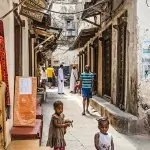 Doen in Stonetown, Zanzibar