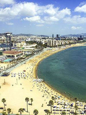 Redenen vakantie Salou, strand