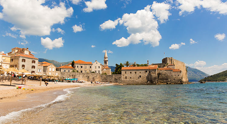 Levendig Budva, Montenegro