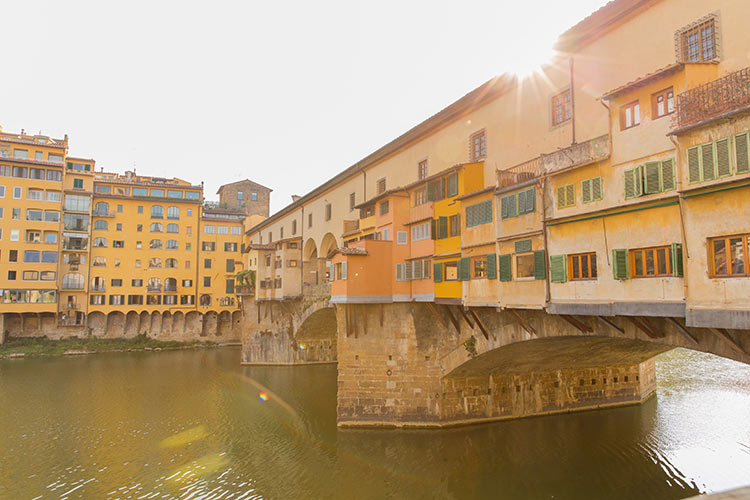 Reisfotografie Florence: Ponte Vecchio