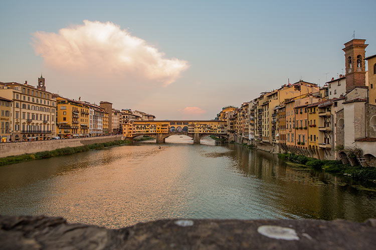 Reisfotografie Florence: Ponte Vecchio