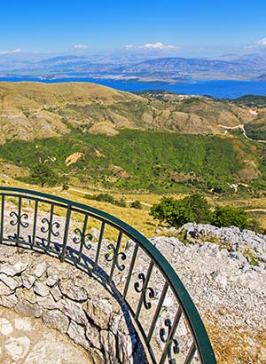 Scooter huren Corfu: Pantokrator