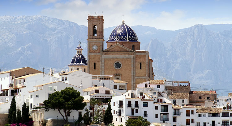 Kunstzinnig Altea aan de Spaanse Costa Blanca