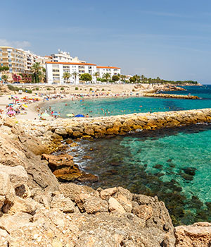 Stranden Costa Dorada, l’Ametlla de Mar