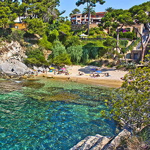 De mooiste stranden aan de Costa Brava, Cala del Pi