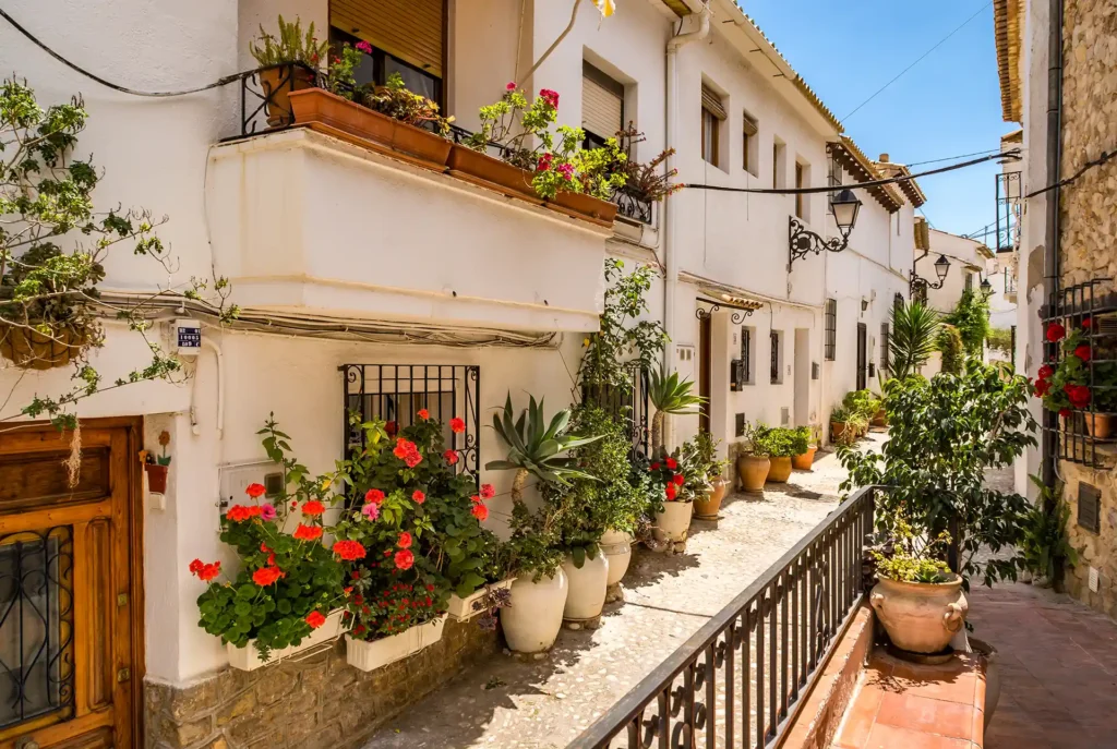 Altea Costa Blanca, vogelvlucht