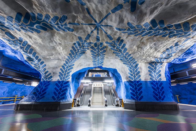 Metro Stockholm kunst: T-Centralen