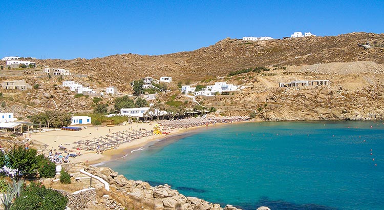 Mooiste stranden Mykonos