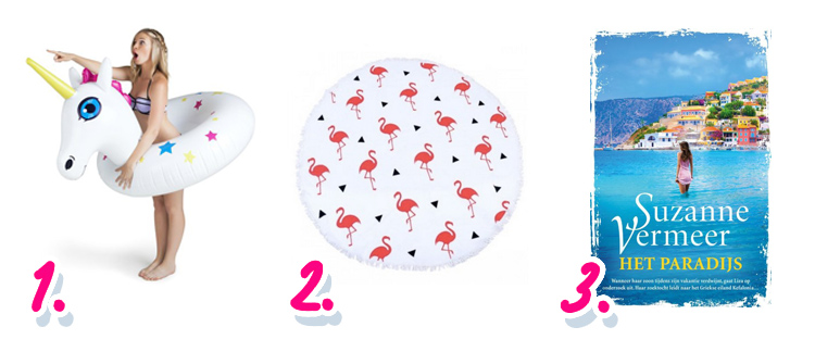 Musthaves voor aan het strand