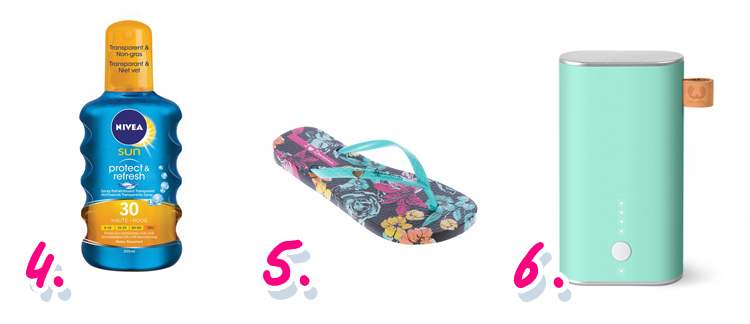 Musthaves voor aan het strand