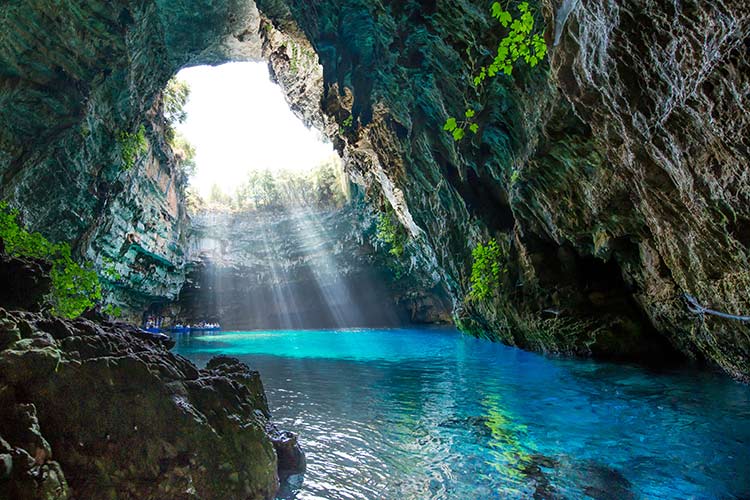 Wat te doen op Kefalonia, Melissani grot