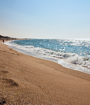 Vakantie Malgrat de Mar, zonnen watersporten