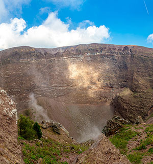 Vesuvius Napels, stukje geschiedenis