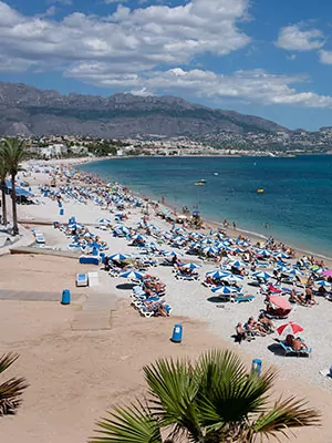 Vakantie vieren in Albir, strand