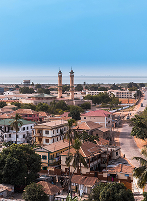 Badplaatsen Gambia, Banjul