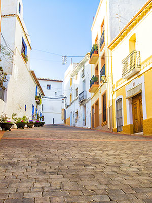 Calpe, Costa Blanca: centrum