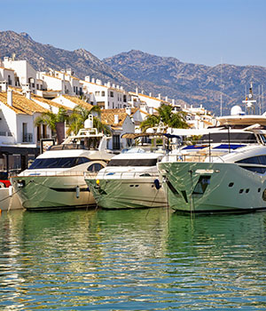 Puerto Banús, haven van Marbella