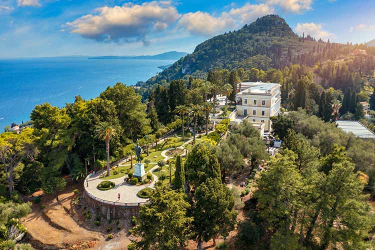 Bezienswaardigheden Corfu, Achilleion Paleis