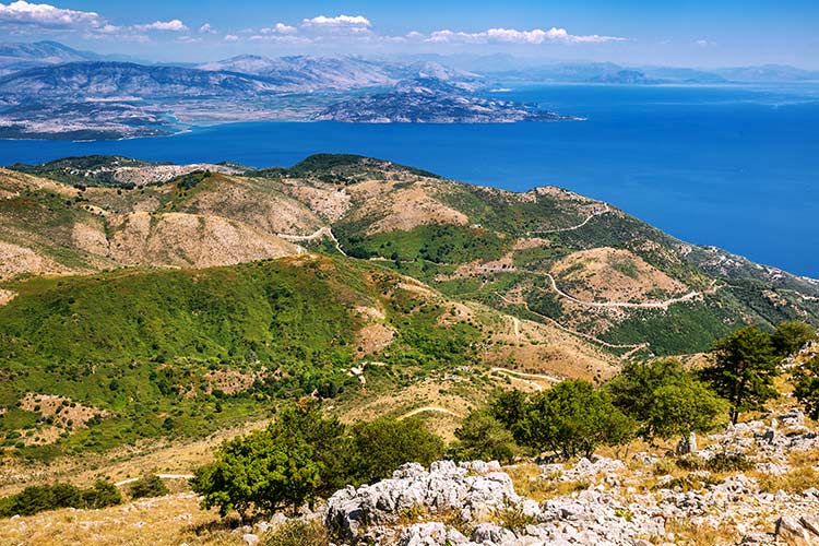 Bezienswaardigheden Corfu, Mount Pantokrator