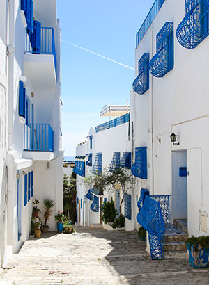 Mooiste plaatsen Tunesië; Sidi Bou Said