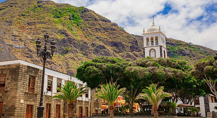 Garachico Tenerife; plein