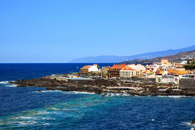 Garachico Tenerife; uitzichtpunt