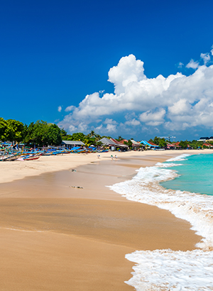 Bali met kinderen: strand