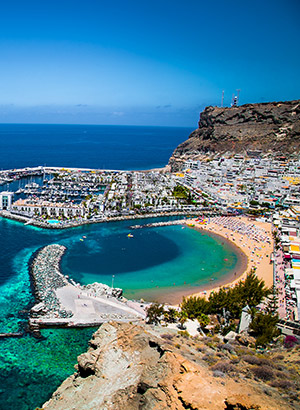 Mooiste stranden Gran Canaria: Playa de Mógan