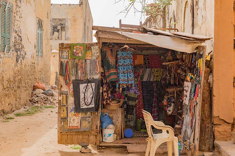 Ile de Gorée - winkel