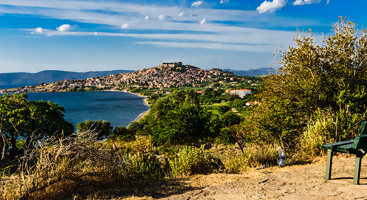 Mooiste dorpje Molyvos, Lesbos