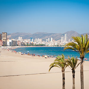 Costa Blanca met kinderen, strand