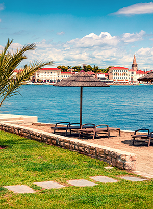 Badplaatsen Istrië: Porec